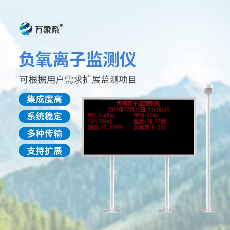 負(fù)氧離子監(jiān)測(cè)系統(tǒng)