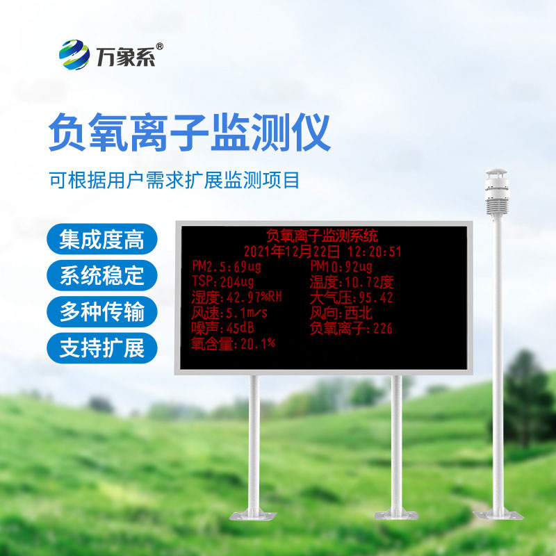空氣負氧離子監(jiān)測站